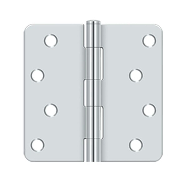 Patioplus Polished Chrome Hinge, Polished Chrome, 4 x 4 x 0.25 in. PA3857666 - main